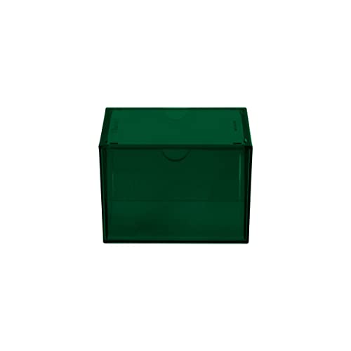 Ultra Pro Eclipse - Caja de cubierta de 2 piezas: verde bosque, para juegos de Pokémon, MTG, béisbol, baloncesto, tarjetas de fútbol y otras tarjetas coleccionables o juegos de mesa