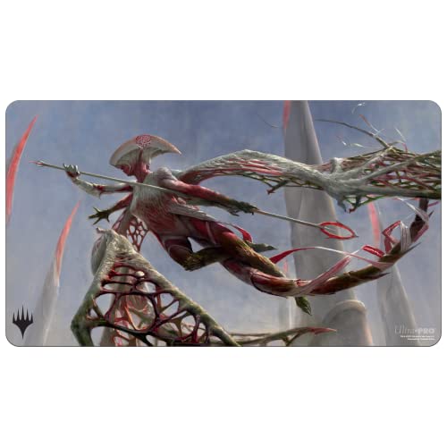 Ultra PRO - Magic: The Gathering Phyrexia All Will Be One - Collectible Card Playmat (Ixhel, Scion of Atraxa) Perfect for Protecting Collectible Cards During Gameplay, Great Use as Mouse Pad, Desk Pad