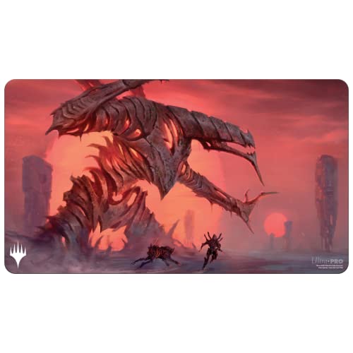 Ultra PRO - Magic: The Gathering Phyrexia All Will Be One - Collectible Card Playmat (Red Sun’s Twilight) Perfect for Protecting Collectible Cards During Gameplay, Great Use as Mouse Pad, Desk Pad