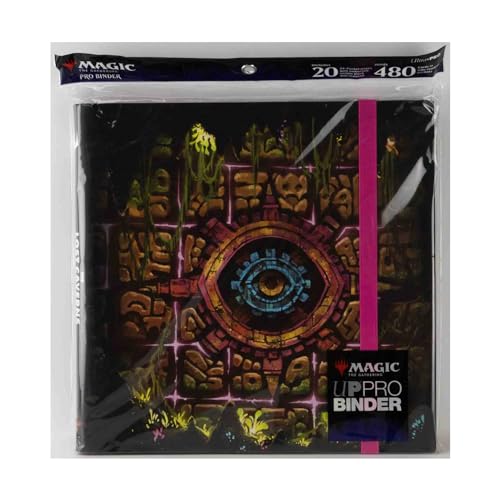 Ultra Pro - The Lost Caverns of Ixalan 12-Pocket PRO-Binder Ixalan Ruins Symbol for Magic: The Gathering, Stores & Protects 480 Standard Size Cards, Store MTG Cards, Gaming Cards & Collectible Cards