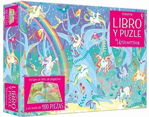 Unicornios (Libro y puzle)