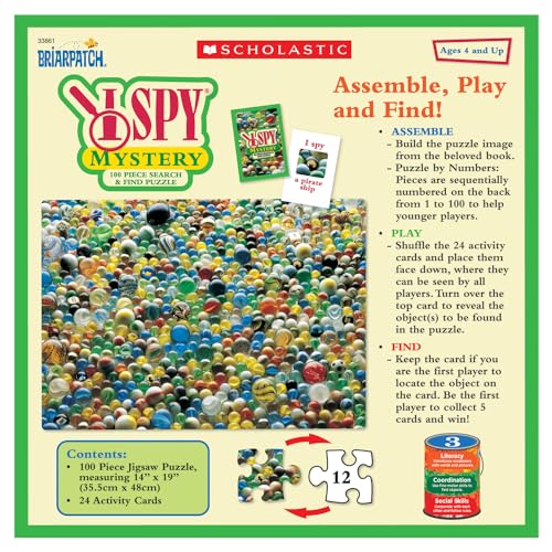 University Games- I Spy Mystery - Puzzle de 100 Piezas (33861)