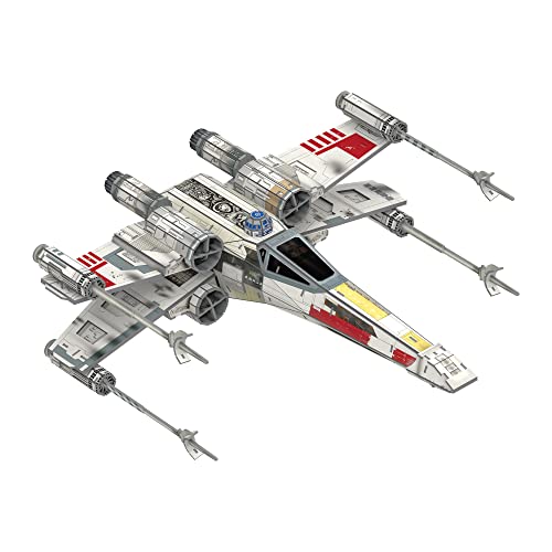 University Games Star Wars T-65 X-Wing Starfighter Modelo Kit, gris, U08556
