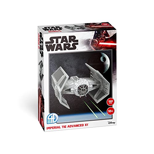 University Games U08517 Star Wars Imperial TIE Advanced x1 Kit de modelo de combate
