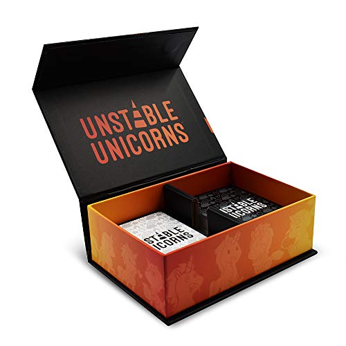 Unstable Unicorns TEE4371UUBSG1 NSFW Base Game-EN Juego de Mesa, versión en inglés
