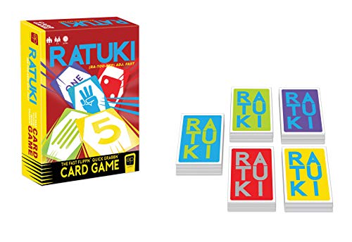 USAopoly The OP Ratuki - Juego de cartas rápido - Ideal para niños y padres - 2-5 jugadores - Edades 7+ - Inglés