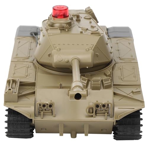 VGEBY Tanque RC 1/30 Tanque de Control Remoto Juguete niños Chico Modelo de vehículo Juguete Regalo simulación Efecto de Sonido(Verde)