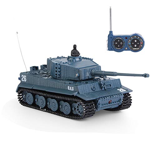 VGEBY1 RC Tank Toy, Escala 1/72 4 Canales de Control Remoto simulado Mini Mini Tank Toy para Regalo de niños
