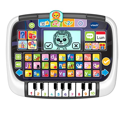 VTech 3480-551722 Panel Educativo con Piano Tablet Infantil Multi-App, Juguetes interactivos para niños +2 años, Versión ESP