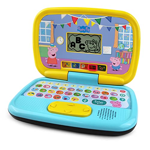 VTech Portátil de Aprendizaje de Peppa Pig, Ordenador Interactivo para niños +3 años, Versión ESP