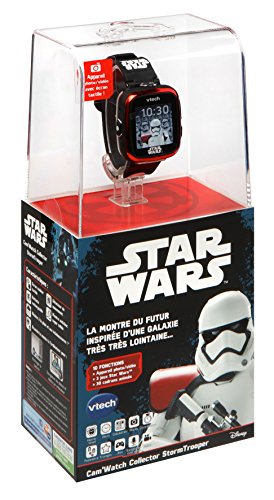 VTech Star Wars - Cam'watch Collector Stormtrooper Noire - Electrónica para niños (5 año(s), Litio, 127 mm, 87 mm, 279 mm, 440 g)