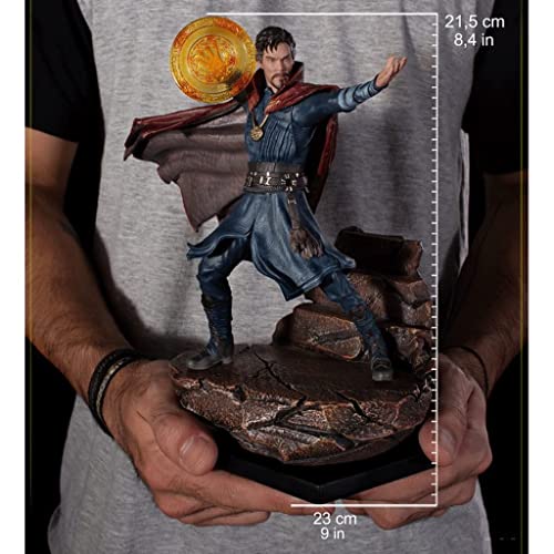 WANSHI Doctor Strange Figura Estatua, Avengers 3 Personajes Doctor Strange 1/10 Estatua PVC Figura de colección Modelo de Juguete 18 cm/7 Pulgadas