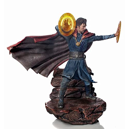 WANSHI Doctor Strange Figura Estatua, Avengers 3 Personajes Doctor Strange 1/10 Estatua PVC Figura de colección Modelo de Juguete 18 cm/7 Pulgadas