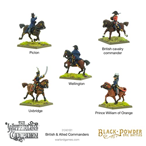 Warlord Games, Batallas épicas de Black Powder: Comandantes Napoleónicos británicos y aliados