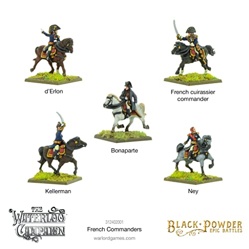 Warlord Games, Batallas épicas de polvo negro: comandantes franceses napoleónicos