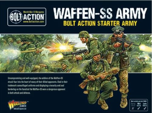 Warlord Games, Waffen SS Starter Army, Bolt Action Wargaming Miniatures
