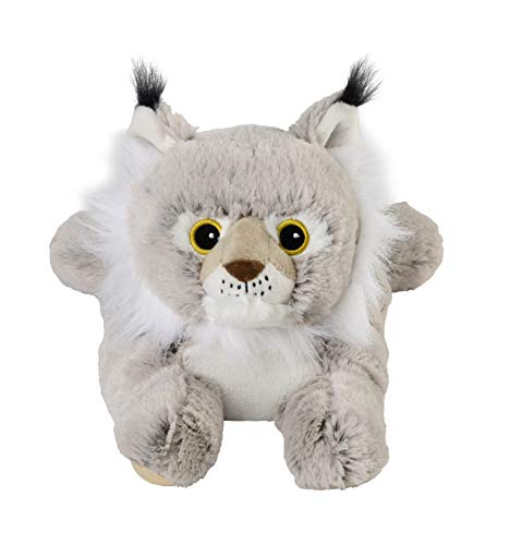 Warmies® Heat Cushion / Stuffed Toy Lynx Millet Lavender Filling 36 cm 750 g