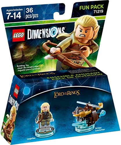 Warner Bros Lego Dimensions Fun Pack LOTR Legolas