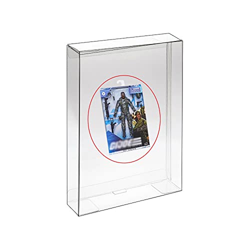 WICAREYO 10 unidades de fundas protectoras de plástico transparente para GI Joe Classified Series Star Wars Action Figure