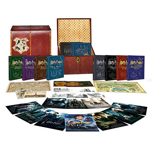 Wizarding World: [10 Film Collection] [Harry Potter/Fantastic Beasts] [Limited Edition Trunk Boxset] [Blu-ray] [2001] [2019] [Region Free] (Amazon Exclusive)