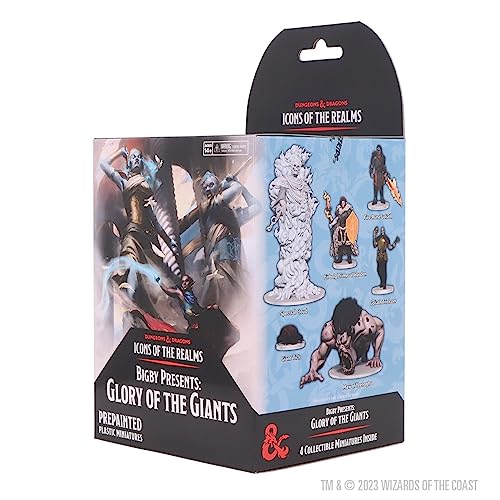 WizKids Iconos de D&D de los reinos: Bigby presenta: Gloria de los Gigantes (Booster)