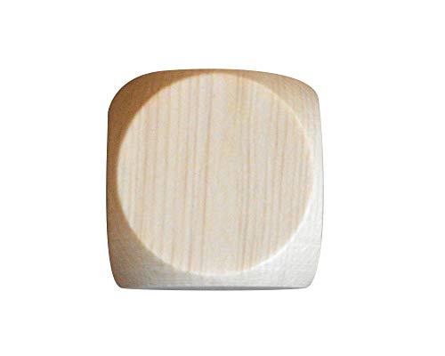 Wooden World 5 Dados de Madera para el Juego 2 cm. Cubos DIY, Rompecabezas, Juegos.