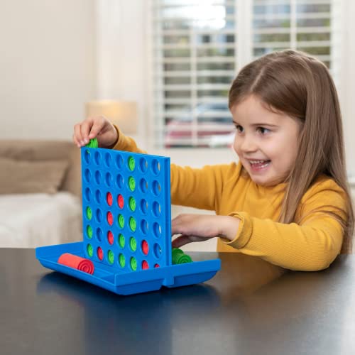 Wowow Toys & Games Line Up Juego de Mesa 4 en Fila | Juegos de Mesa Divertidos Juguetes para Toda la Familia | Conecta 4 Colores para Ganar el Juego | Edades 3+