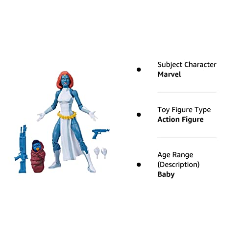 X-men: the animated series marvel legends figura marvel's mystique 15 cm