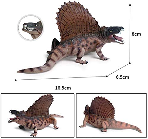 XMING Juguete Dinosaurio prehistórico Vela dragón Hecho a Mano Modelo sólido Modelo plástico Modelo Animal Educación Regalo Entretenimiento Favoritos a Gran Escala Modelo de simulación