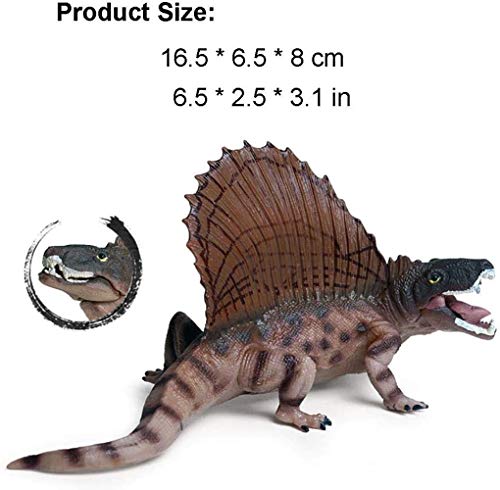 XMING Juguete Dinosaurio prehistórico Vela dragón Hecho a Mano Modelo sólido Modelo plástico Modelo Animal Educación Regalo Entretenimiento Favoritos a Gran Escala Modelo de simulación