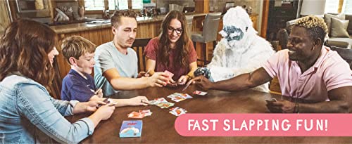 Yeti Slap by Gatwick Games | Juego de cartas divertido, adictivo y competitivo con Yetis! | Los mejores juegos de cartas para familias, adultos, adolescentes y niños | Grandes juegos de relleno de