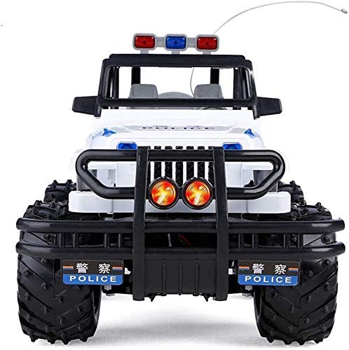 YQGOO 1:14 RC Cars Race Buggy Off Road Rock Vehicle Remote Control Crawlers Chariot Truck Gifts for Boys Girls Birthday Christmas (Color : Police Car,)