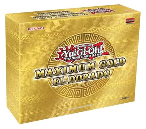YU-GI-OH! MGED Maximum Gold El Dorado Tuckbox (Pantalla de 6), Multi