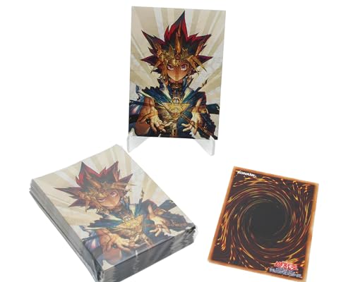 Yu-Gi-Oh! Yugi Muto x Yami Yugi Card Sleeves | 60 fundas para tarjetas de tamaño japonés