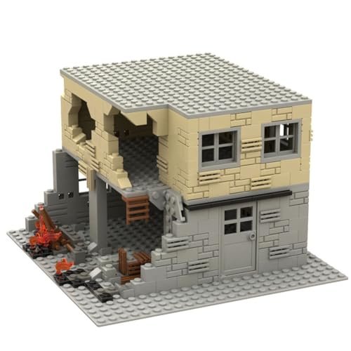 YUCG Juego de bloques de construcción de escena militar, WW2, juego de construcción de armas militares, 503 piezas, juguete de soldado militar personalizado compatible con minifiguras de Lego