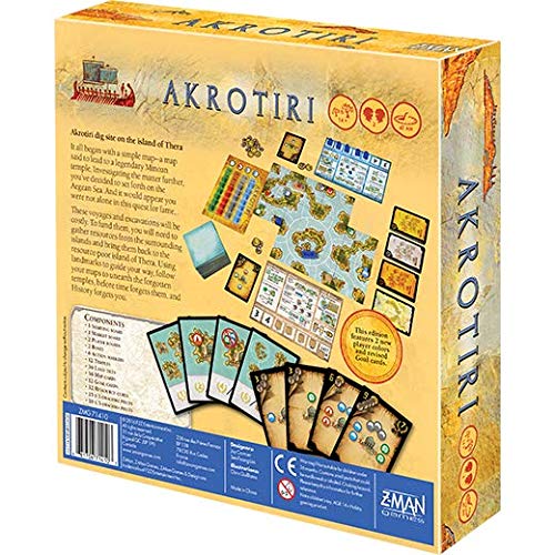 Z-Man Games Akrotiri Board Game