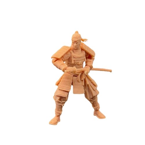 ZEDACAKAI Figura de 1/24 de Japón, samurái, demonio, samurái, resina, modelo en miniatura, kit GK necesita ser coloreado por ti mismo, No2