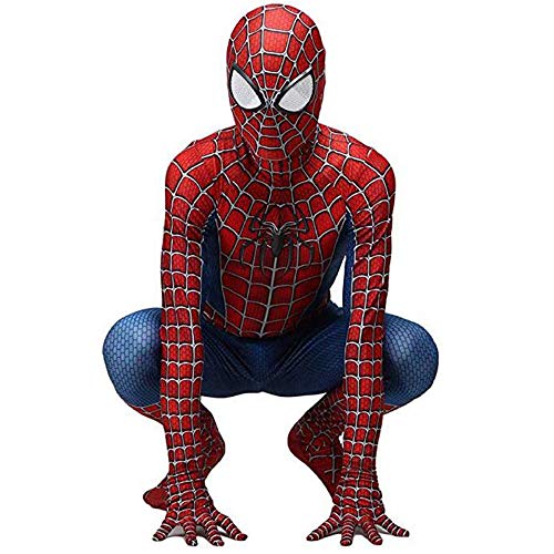 ZXDFG Disfraz Spiderman No Way Home Adulto Hombre Disfraces De Spiderman Adulto Mujer Trajes De Spiderman Original Para Adulto Cosplay Disfraz Spiderman Adulto Para Halloween Carnaval