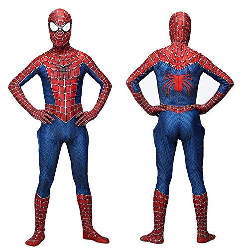 ZXDFG Disfraz Spiderman No Way Home Adulto Hombre Disfraces De Spiderman Adulto Mujer Trajes De Spiderman Original Para Adulto Cosplay Disfraz Spiderman Adulto Para Halloween Carnaval