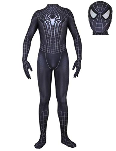 ZXDFG Lujo Disfraz Spiderman No Way Home Adulto Hombre Disfraces De Spiderman Adulto Mujer Trajes De Spiderman Original Para Adulto Cosplay Disfraz Spiderman Adulto Negro Para Halloween Carnaval