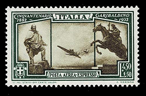 1932 Regno Giuseppe Garibaldi Posta Aerea Espresso SAS.A38 MNH/**