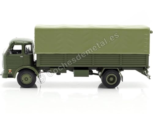 1963 Camión Pegaso Comet 1100 L Ejército de Tierra Verde 1:43 Salvat PEG007