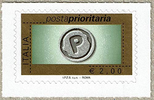 2008 Posta Prioritaria 2€ Sena millesimo SAS.2932E
