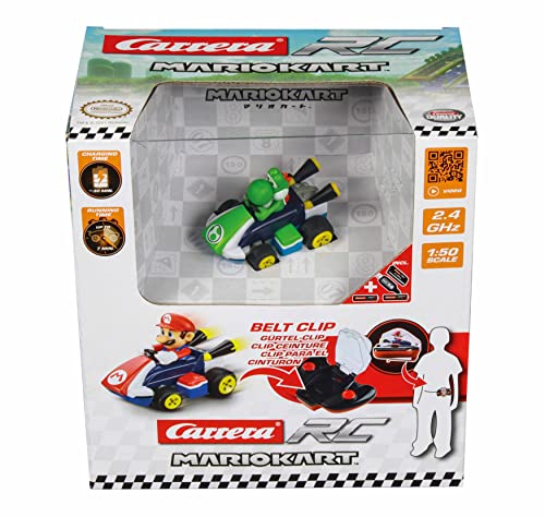 2,4GHz Mario Kart(TM) Mini RC, Yoshi (Paperbox) (370430004P)