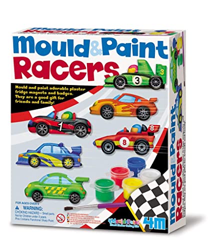 4M Racing Cars Mould and Paint