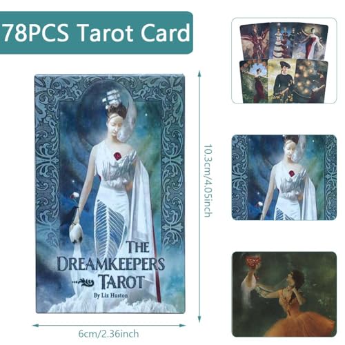78 cartas de tarot The Dreamkeepers Adivinación Futuro Destino Predicción Tarot Juego de fiesta familiar Tarot Tarjeta de tarot The Dreamkeepers Tarot Card