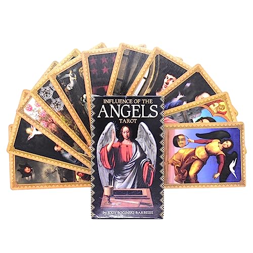 78PCS Tarot Cards Oracle Tarot Deck Angels Tarot Inglés Baraja De Tarot Clásica, Herramienta De Adivinación para Principiantes, Versión En Inglés