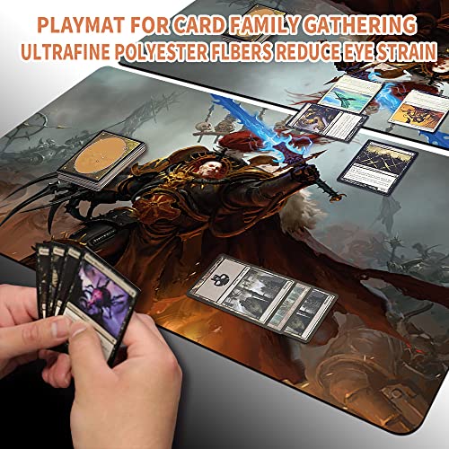 Abaddon, The Despoiler, alfombrillas de juego MTG+bolsa impermeable gratuita,MTG Playmate Table Mat Tamaño 60 x 35 cm, MTG Mouse Pad compatible con MTG TCG CCG RPG