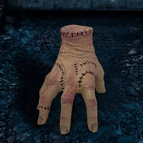Addams Thing Hand Figura De Acción Anime, Gothic Addams Family Thing Figure Hand Model, Realistic Scary Props Decoraciones Regalo para Fanáticos