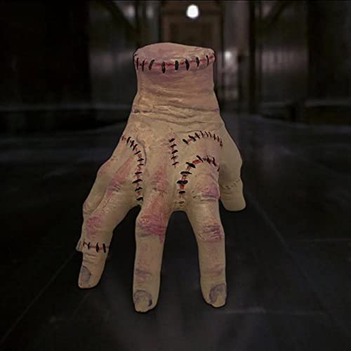 Addams Thing Hand Figura De Acción Anime, Gothic Addams Family Thing Figure Hand Model, Realistic Scary Props Decoraciones Regalo para Fanáticos